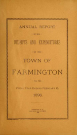 Annual reports of the Town of Farmington, New Hampshire 1896_cover