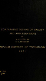 Comparative designs of Gravity and Ambursen dams_cover