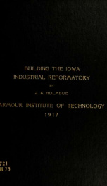 Building the Iowa Industrial Reformatory for Females_cover