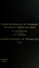 Floor distribution of standard automatic sprinkler heads_cover