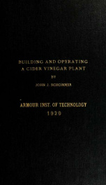 Building and operating a cider vinegar plant_cover