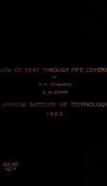 Flow of heat through pipe covering_cover