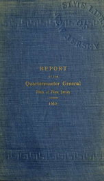 Report of the Quartermaster- General of the State of New Jersey, for the year 1913 1913_cover