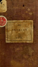 The tourist, or Pocket manual for travellers on the Hudson River, the western and northern canals and railroads: the stage routes to Niagara Falls; and down Lake Ontario and the St. Lawrence to Montreal and Quebec ... 9th ed_cover