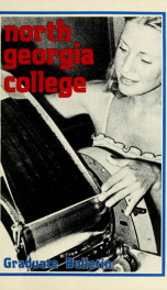 North Georgia College Graduate Bulletin 1978-80_cover