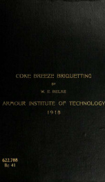 Coke breeze briquetting_cover