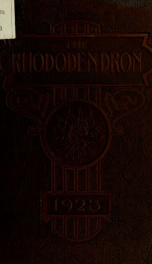 The Rhododendron [serial] 1923_cover