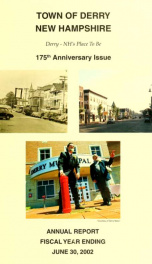 Annual reports of the Town of Derry, New Hampshire 2002_cover