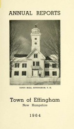 Annual reports Town of Effingham, New Hampshire 1964_cover