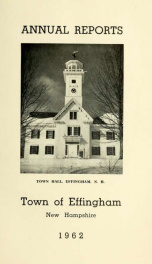 Annual reports Town of Effingham, New Hampshire 1962_cover