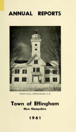 Annual reports Town of Effingham, New Hampshire 1961_cover