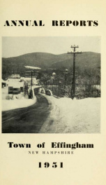 Annual reports Town of Effingham, New Hampshire 1951_cover