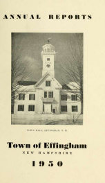 Annual reports Town of Effingham, New Hampshire 1950_cover