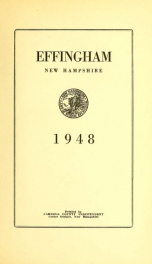 Annual reports Town of Effingham, New Hampshire 1948_cover