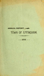 Annual reports Town of Effingham, New Hampshire 1896_cover