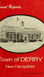 Annual reports of the Town of Derry, New Hampshire 1974_cover