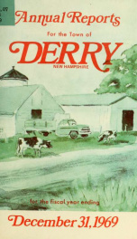 Annual reports of the Town of Derry, New Hampshire 1969_cover