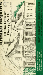 Annual reports of the Town of Derry, New Hampshire 1966_cover