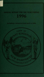 Annual reports of the Town of East Kingston, New Hampshire 1996_cover