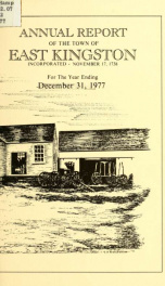 Annual reports of the Town of East Kingston, New Hampshire 1977_cover