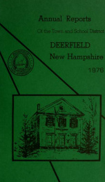 Annual reports of the Town of Deerfield, New Hampshire 1976_cover