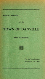 Annual reports of the Town of Danville, New Hampshire 1947_cover