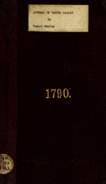 Journal of Samuel Maclay, while surveying the west branch of the Susquehanna, the Sinnemahoning and the Allegheny rivers, in 1790_cover