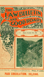 L.A.W. bulletin and good roads v.22,no.25_cover