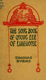The song book of Quong Lee of Limehouse_cover