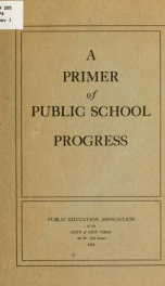 A primer of public school progress_cover