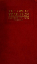 The great tradition, and other stories_cover