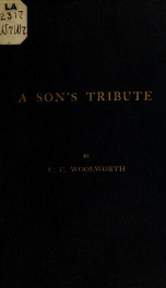 A son's tribute;_cover