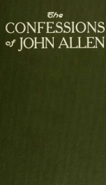 The confessions of John Allen (and other poems) by John Allen_cover