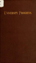Address on university progress_cover