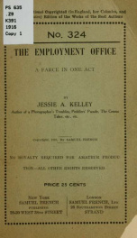 The employment office : a farce in one act_cover
