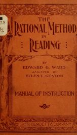 The rational method in reading; an original presentation of sight and sound work .._cover