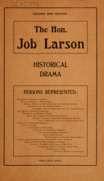 The Hon. Job Larson_cover