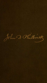 A memorial of the life and services of John D. Philbrick;_cover