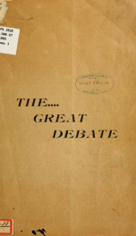 The great debate_cover