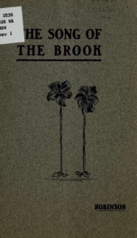 The song of the brook .._cover