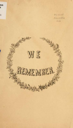 We remember .._cover