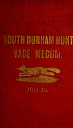 The fox-hunter's vade mecum and farmers' notebook, 1911-12_cover