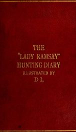 The "Lady Ramsay" hunting diary_cover