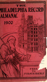 The Record almanac for the year .. yr. 1900_cover