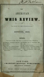 The American review : a Whig journal of politics, literature, art, and science no.4_cover