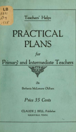 Practical plans for primary teachers in public or private schools_cover