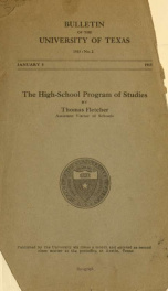 The high-school program of studies_cover