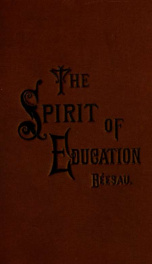 The spirit of education_cover