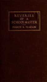 Reveries of a schoolmaster_cover