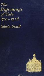 The beginnings of Yale (1701-1726)_cover